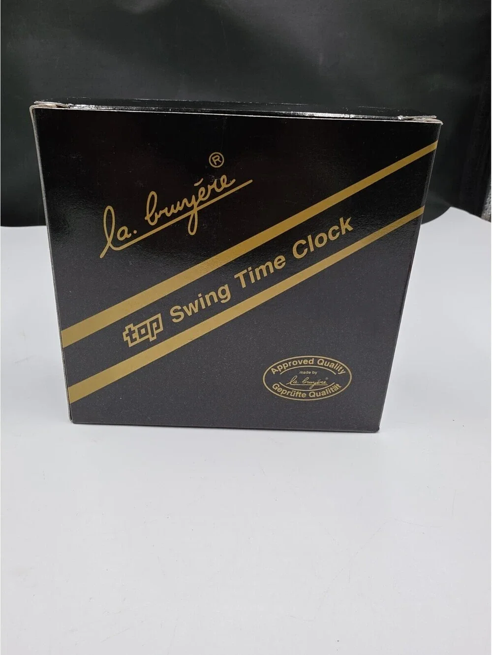 La Bruyère Black Desk Swing Time Clock - New Without Tags, Open Box